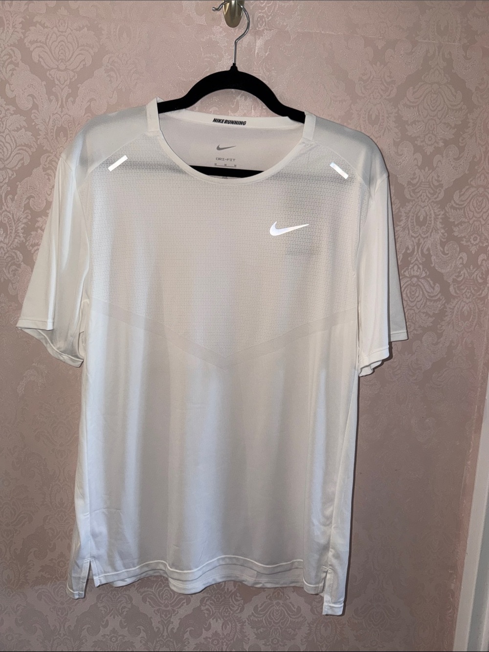 Nike White Short Sleeve Dri-FIT Training Tee